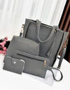 Chic Large Leather Shoulder Bag