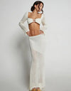 Elegance Cutout Skirt Set
