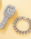 Glamorous Women's Diamond Watch Set