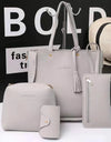 Chic Large Leather Shoulder Bag