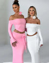 Elegant Flow Skirt Set