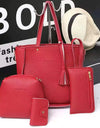 Chic Large Leather Shoulder Bag