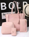 Chic Large Leather Shoulder Bag