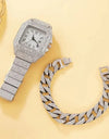 Glamorous Women's Diamond Watch Set