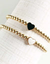 Chic Heart Charm Bracelet
