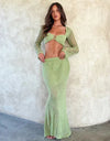 Elegance Cutout Skirt Set