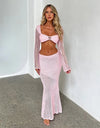 Elegance Cutout Skirt Set