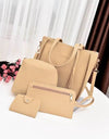 Chic Large Leather Shoulder Bag