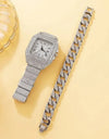 Glamorous Women's Diamond Watch Set