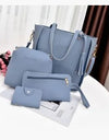 Chic Large Leather Shoulder Bag