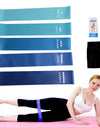 Latex Resistance Loop Bands and Fitness
