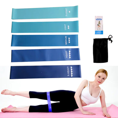 Latex Resistance Loop Bands and Fitness