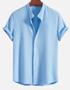 Men’s Loose Short Sleeve Summer Shirt