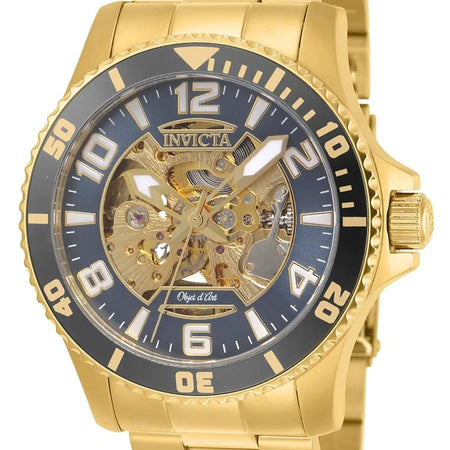 Invicta Mens Gold Watch