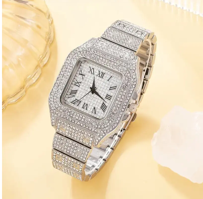 Glamorous Women's Diamond Watch Set