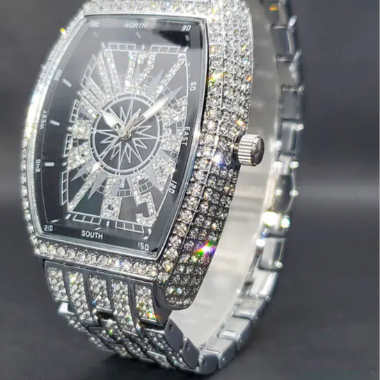 Crystal Edge Men’s Watch