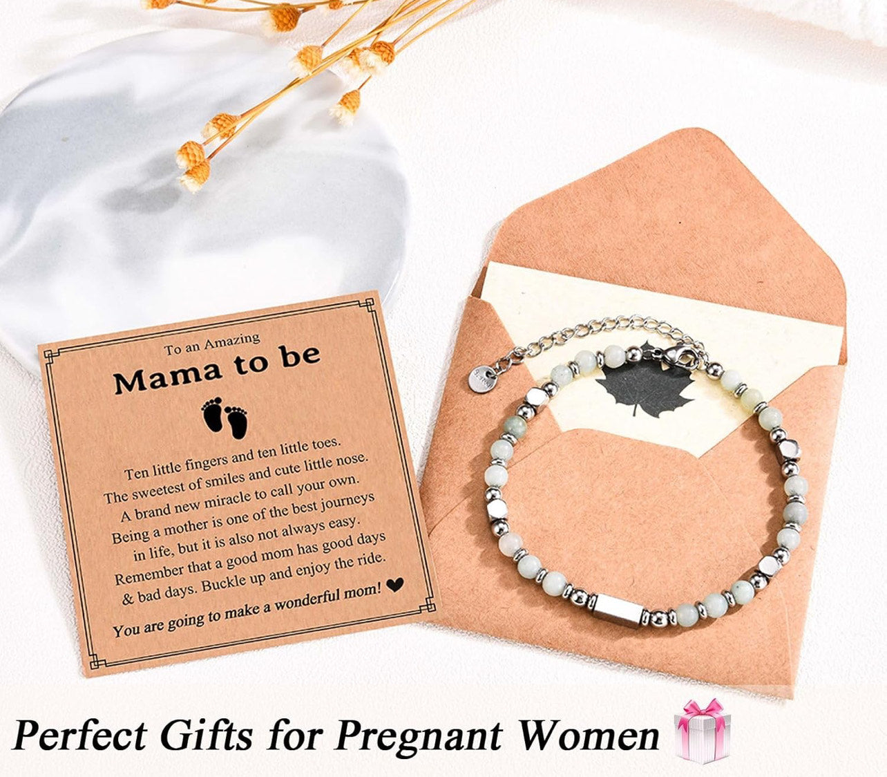 First Mother's Day Pregnancy Bracelet