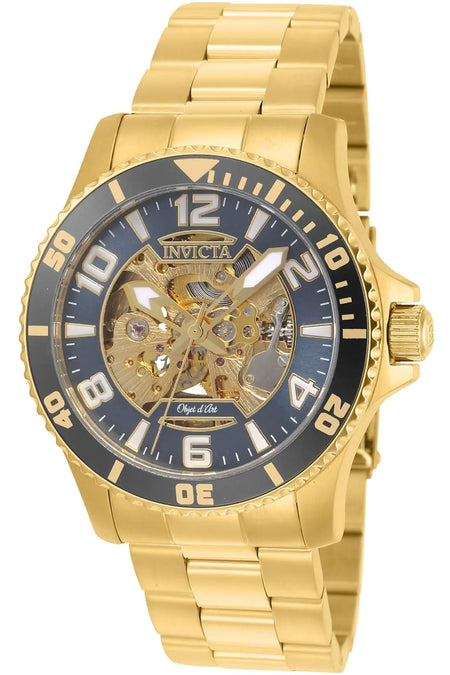 Invicta Mens Gold Watch