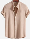 Men’s Loose Short Sleeve Summer Shirt