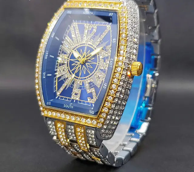 Crystal Edge Men’s Watch