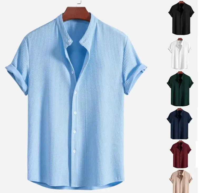 Men’s Loose Short Sleeve Summer Shirt