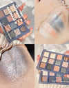 12-Color Matte and Shiny Eyeshadow Palette