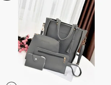 Chic Large Leather Shoulder Bag