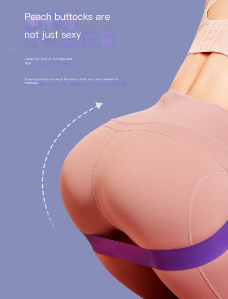 Latex Resistance Loop Bands and Fitness
