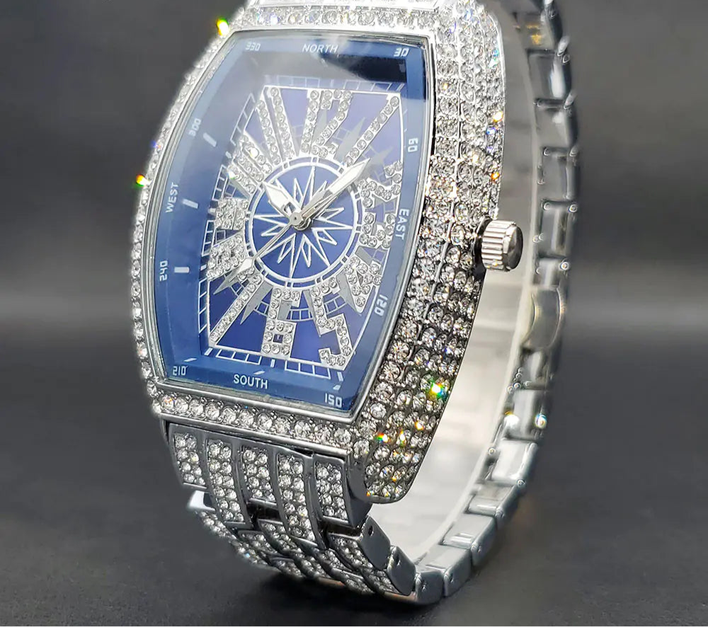 Crystal Edge Men’s Watch